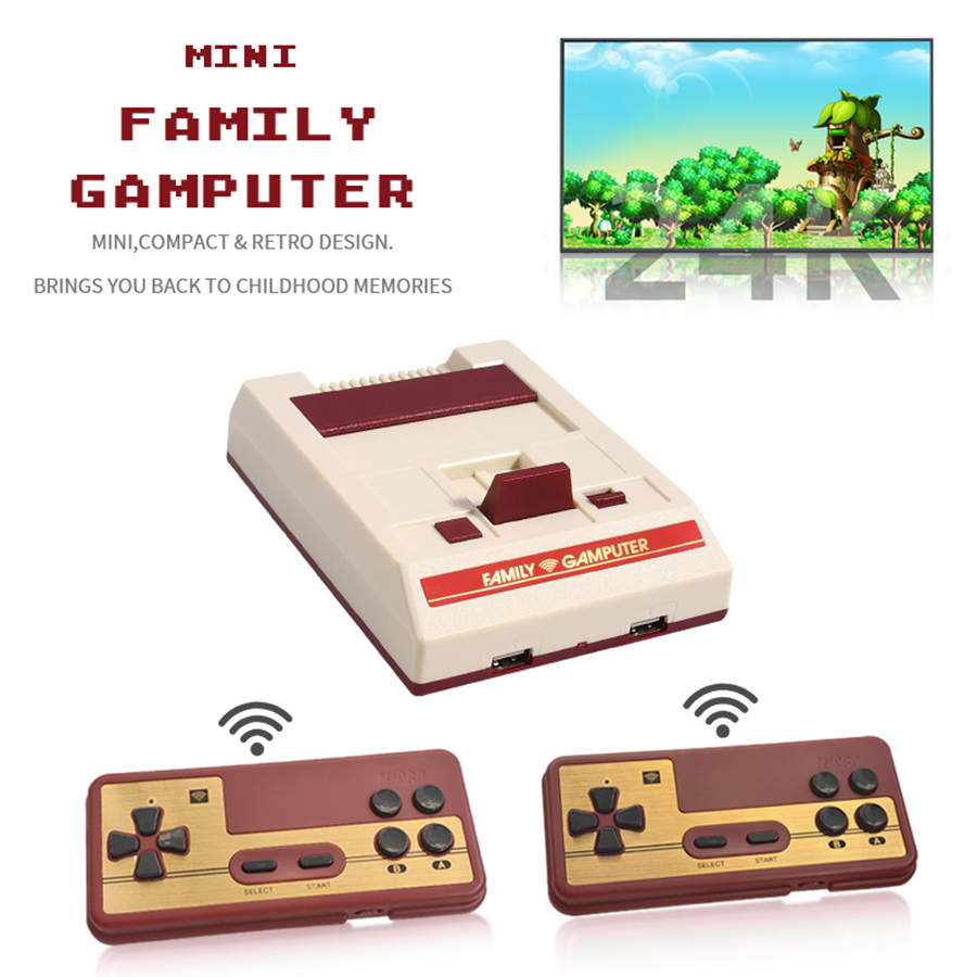 Retro Gaming Handheld Console - New FC 4K HD Game Stick