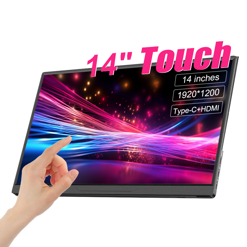 Retro Gaming Monitor - 14inch Portable Monitor Touch Ultra-thin 1200P