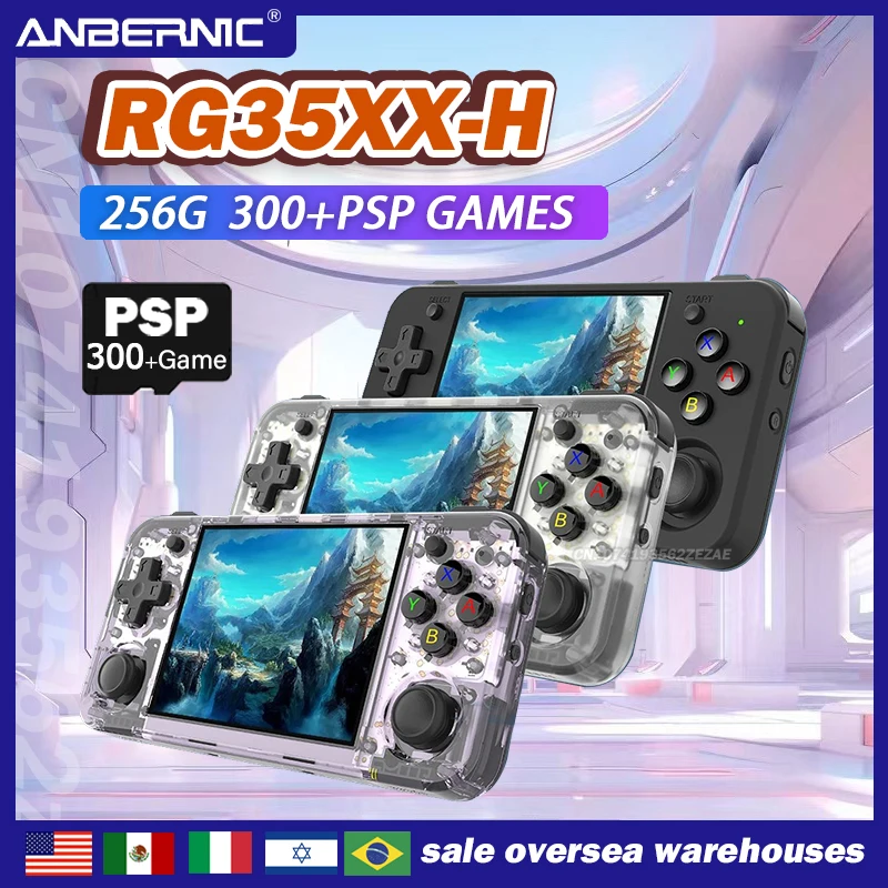Retro Gaming Anbernic - ANBERNIC RG35XX H Hand-held Consoles 3.5-inch
