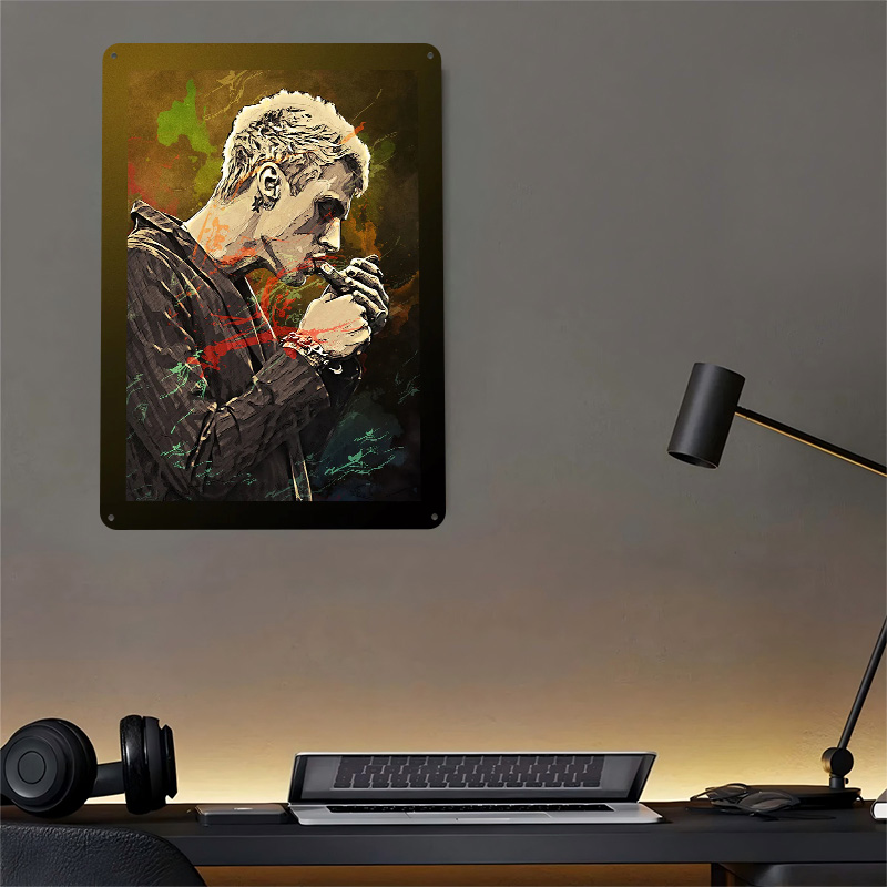 Machine Gun Kelly Tin Poster C - Retro Gaming Gun recension och pris