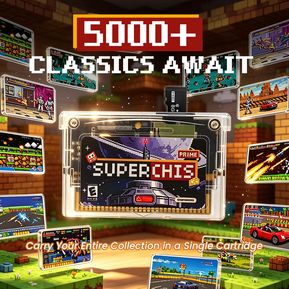 Retro Superchis Flash Game Car - Retro Gaming Nostalgia recension och pris