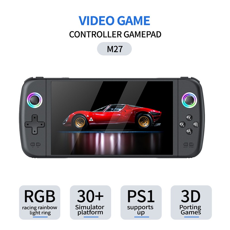 M27 Portable Pocket Retro Hand - Retro Gaming Linux recension och pris
