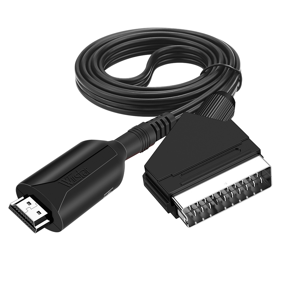 HDMI-Compatible to SCART Cable - Scart To Hdmi recension och pris