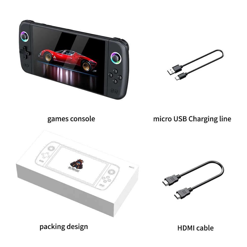 128G M27 Handheld Game Player  - Retro Gaming Gifts For Men recension och pris