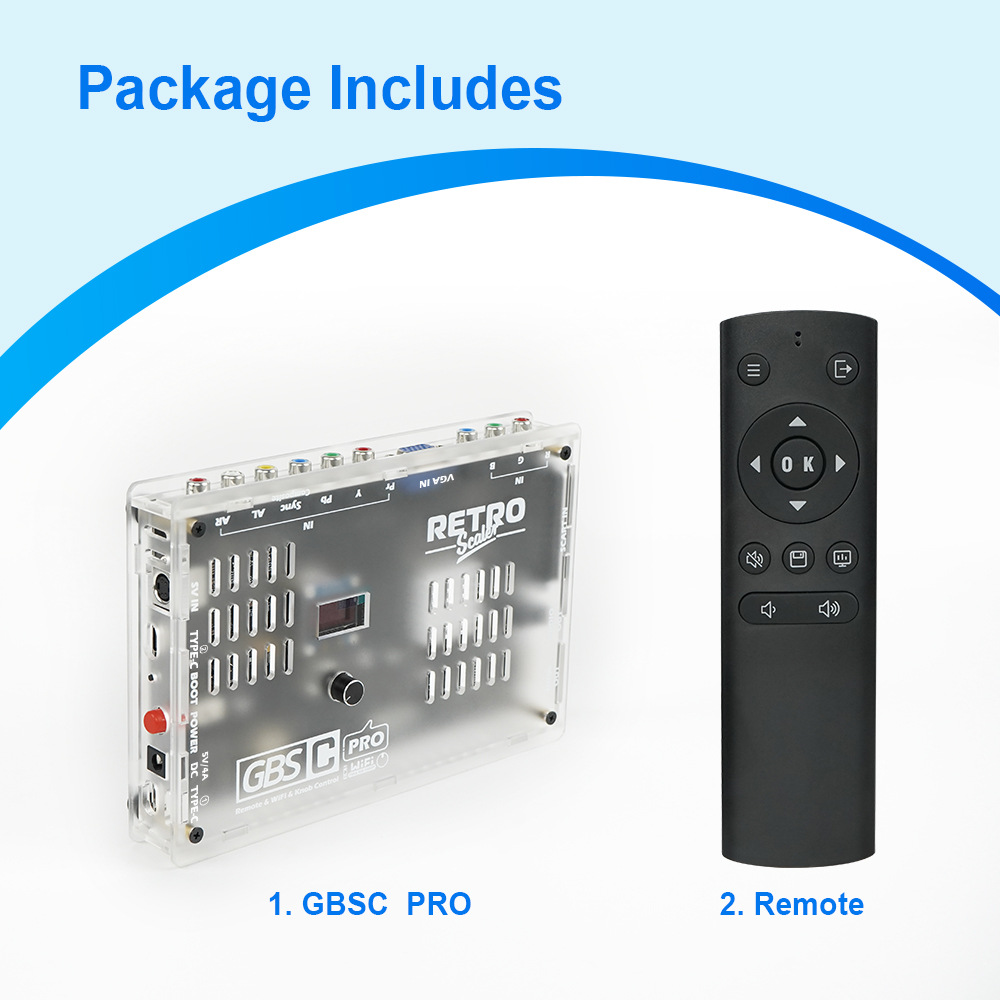 NEW Retro game GBSC Pro GBS Co - Scart To Hdmi recension och pris