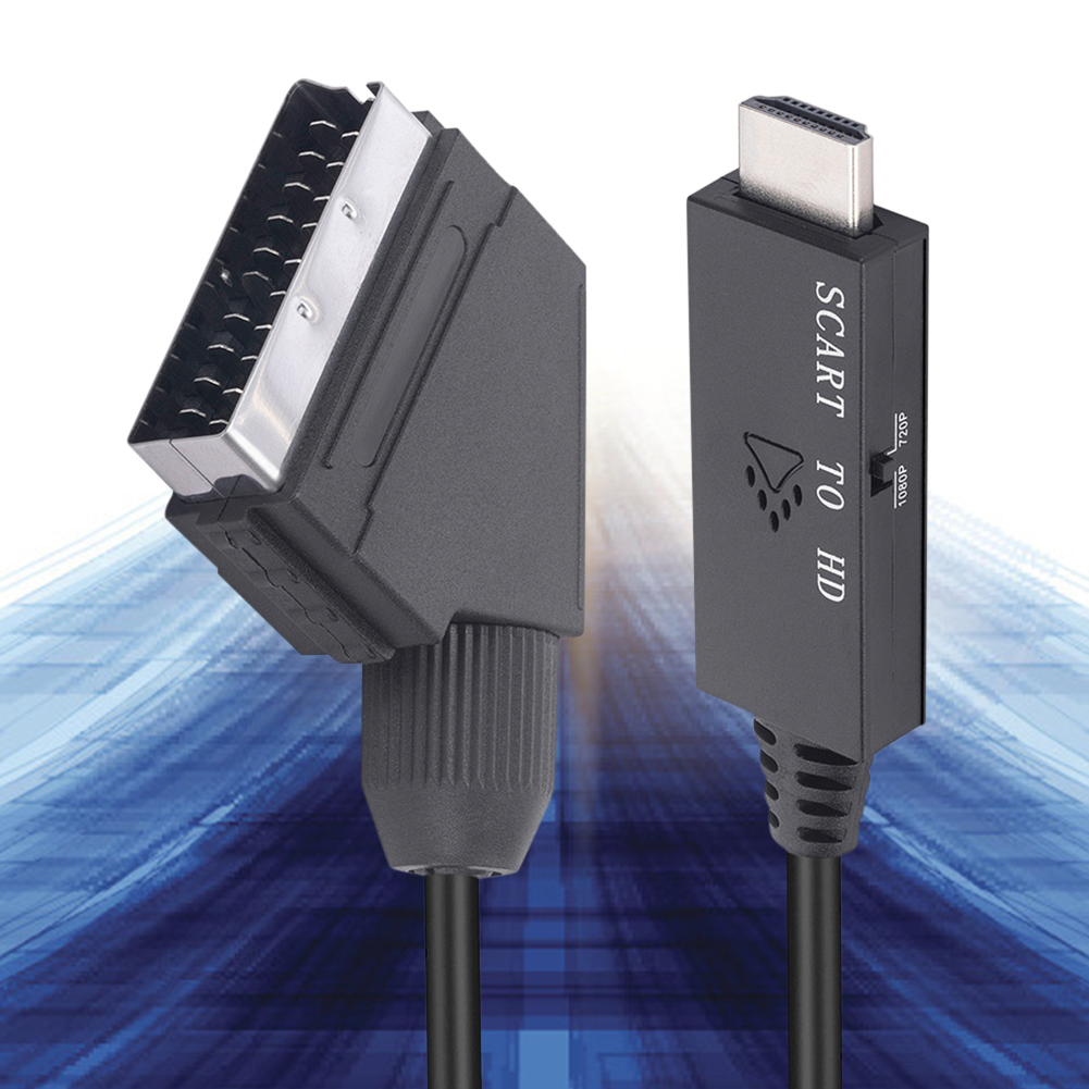 1m Video Audio Converter Adapt - Scart To Hdmi recension och pris