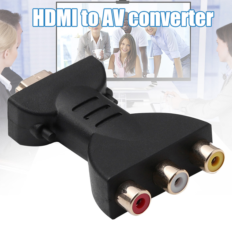HDMI to AV Converter 3 RCA Ful - Scart To Hdmi recension och pris