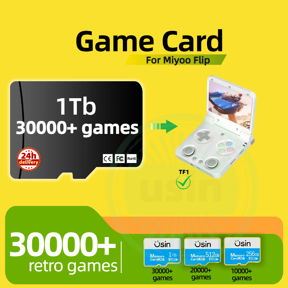 Game Card For Miyoo Flip 30000 - Retro Gaming Handheld Console recension och pris