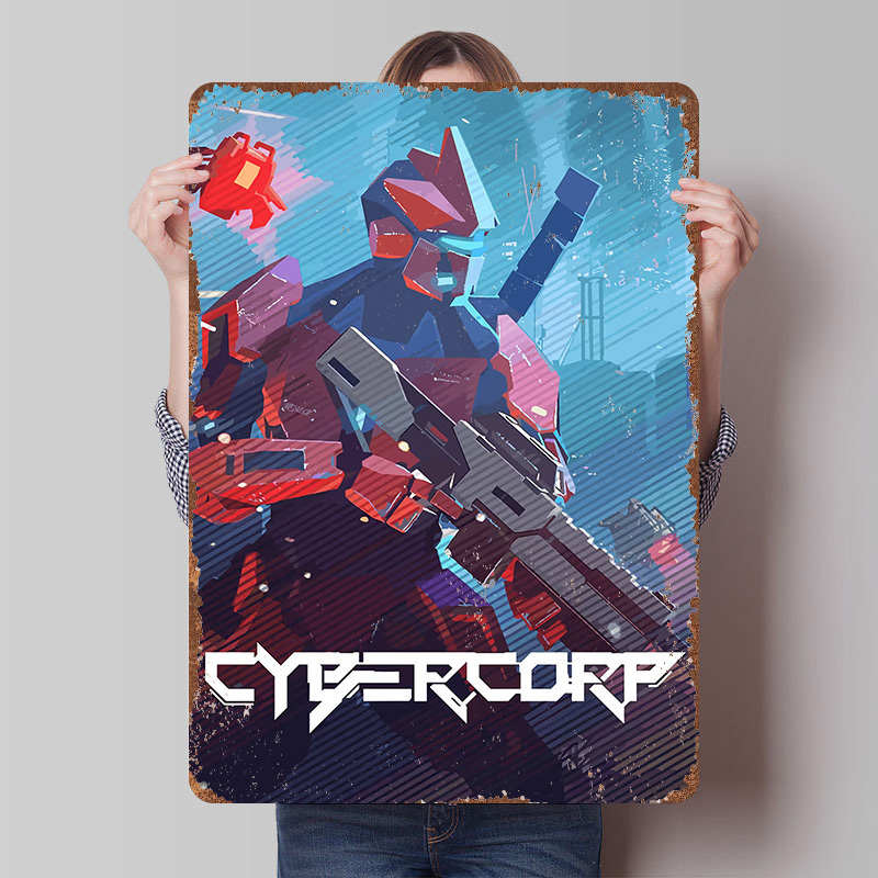 Cyberpunk Robot With Gun Metal - Retro Gaming Gun recension och pris