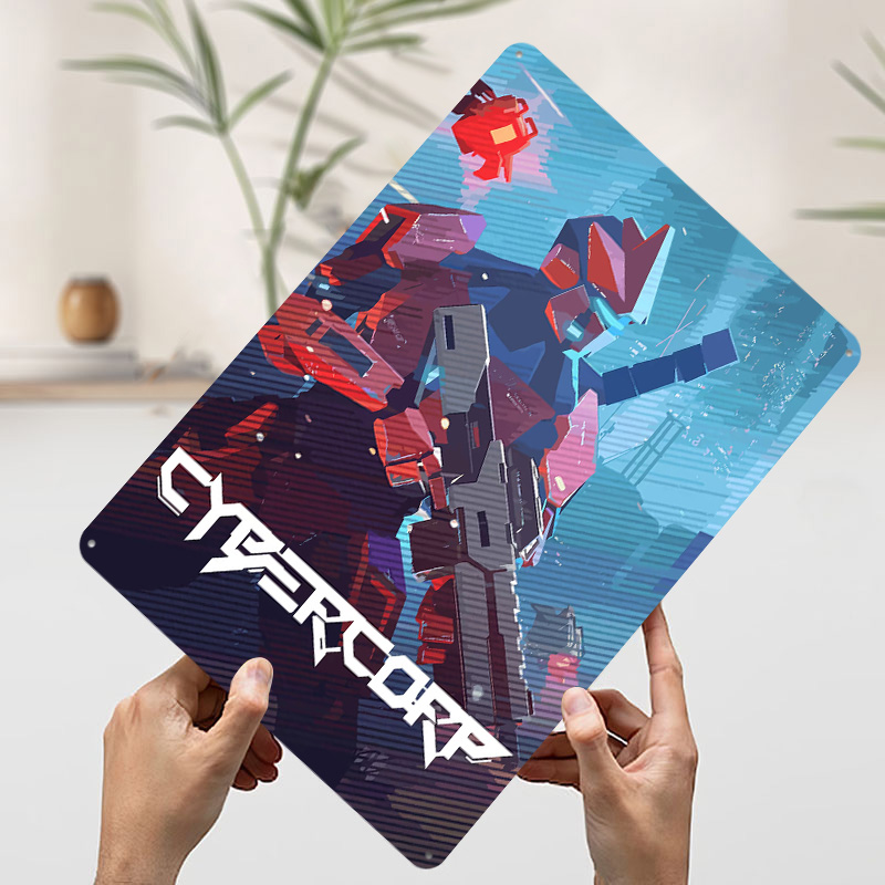 Cyberpunk Robot With Gun Metal - Retro Gaming Gun recension och pris
