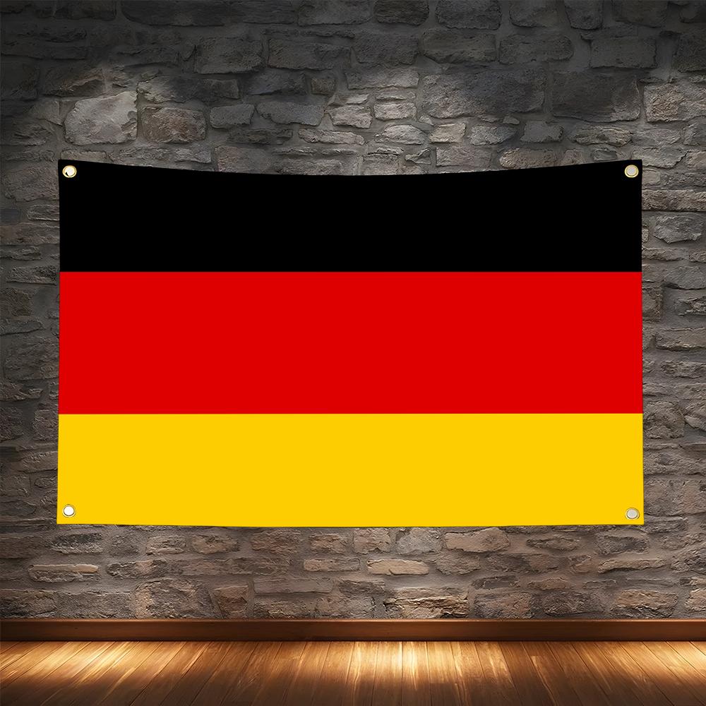 1PC Famous Germany Flags Retro - Retro Gaming Banner recension och pris