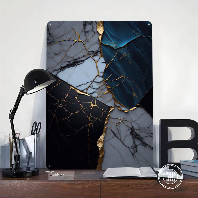 Abstract Marble Kintsugi Poste - Retro Gaming Gifts For Men recension och pris