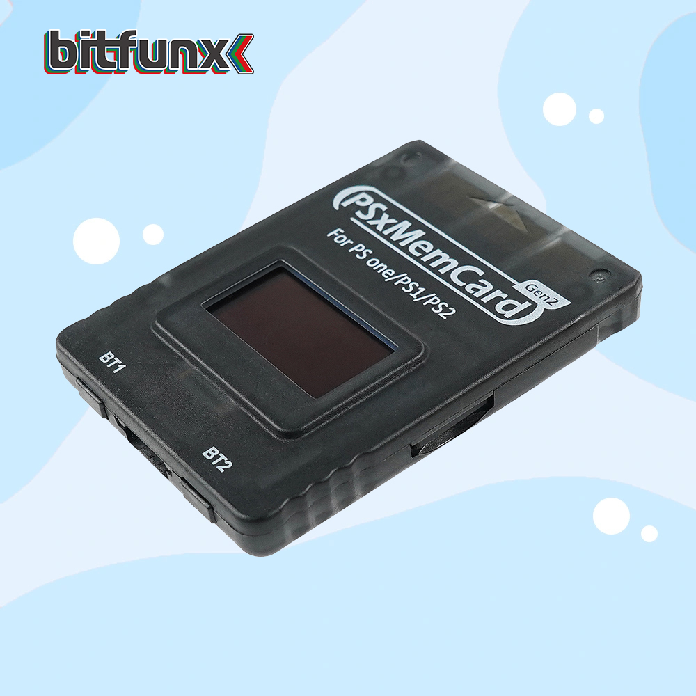 Bitfunx PSxMemCard Gen2 Store  - Retro Gaming Monitor recension och pris