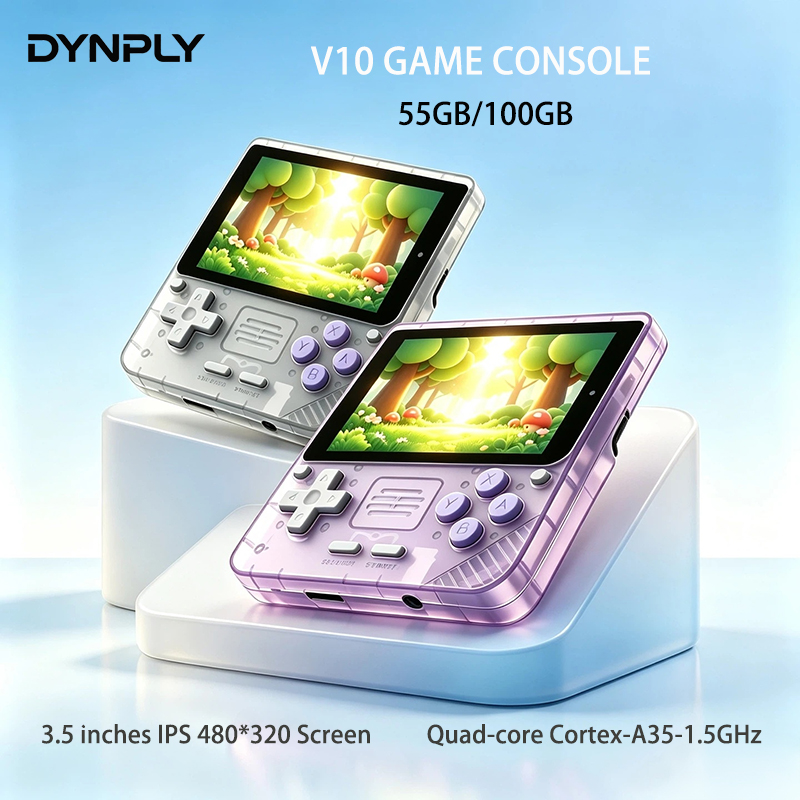 POWKIDDY V10 3.5-Inch IPS Oca  - Retro Gaming Linux recension och pris