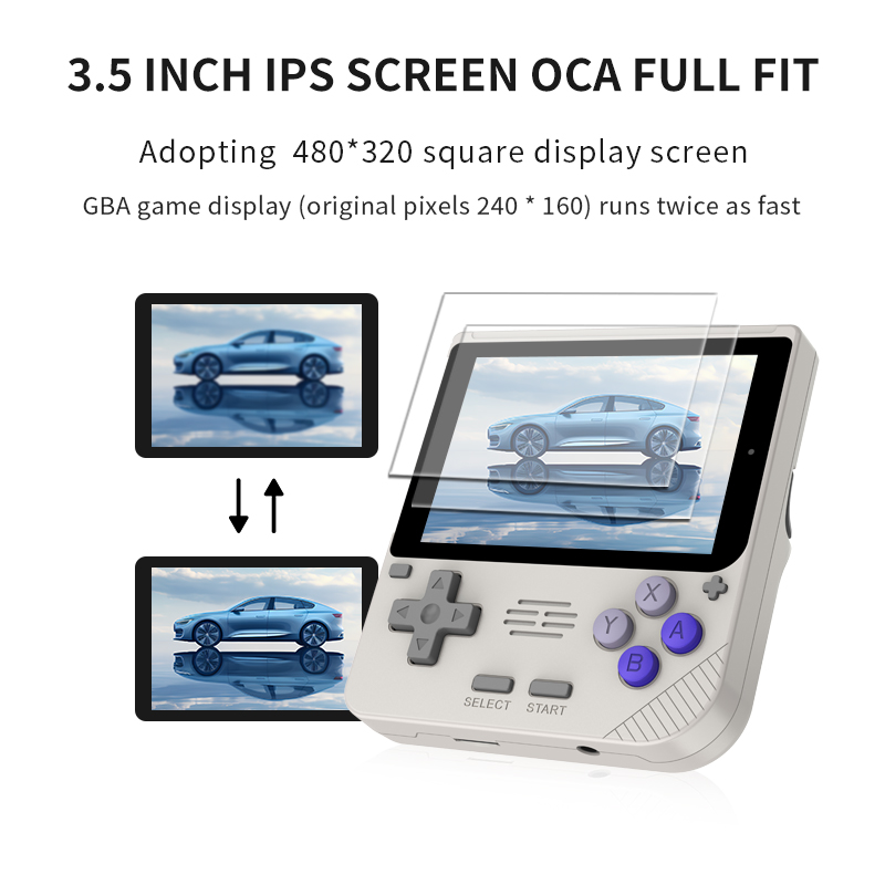POWKIDDY V10 3.5-Inch IPS Oca  - Retro Gaming Linux recension och pris