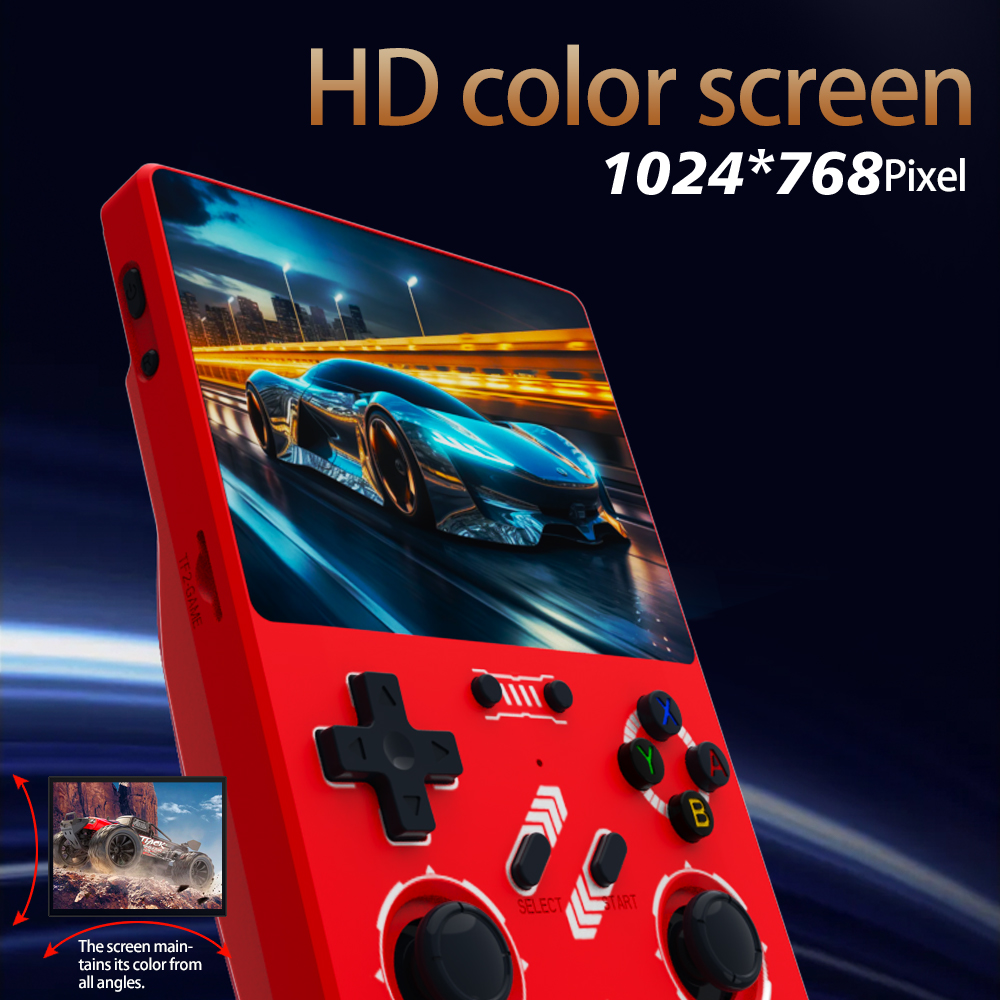 BOYHOM R40XX Handheld Game Con - Retro Gaming Linux recension och pris