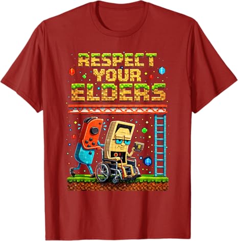 Respect Your Elders Retro Gami - Retro Gaming Gifts For Men recension och pris