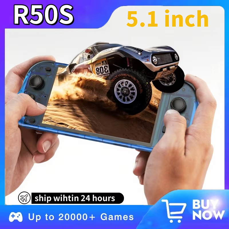 5.1inch New R50S Retro Handhel - Retro Gaming Linux recension och pris