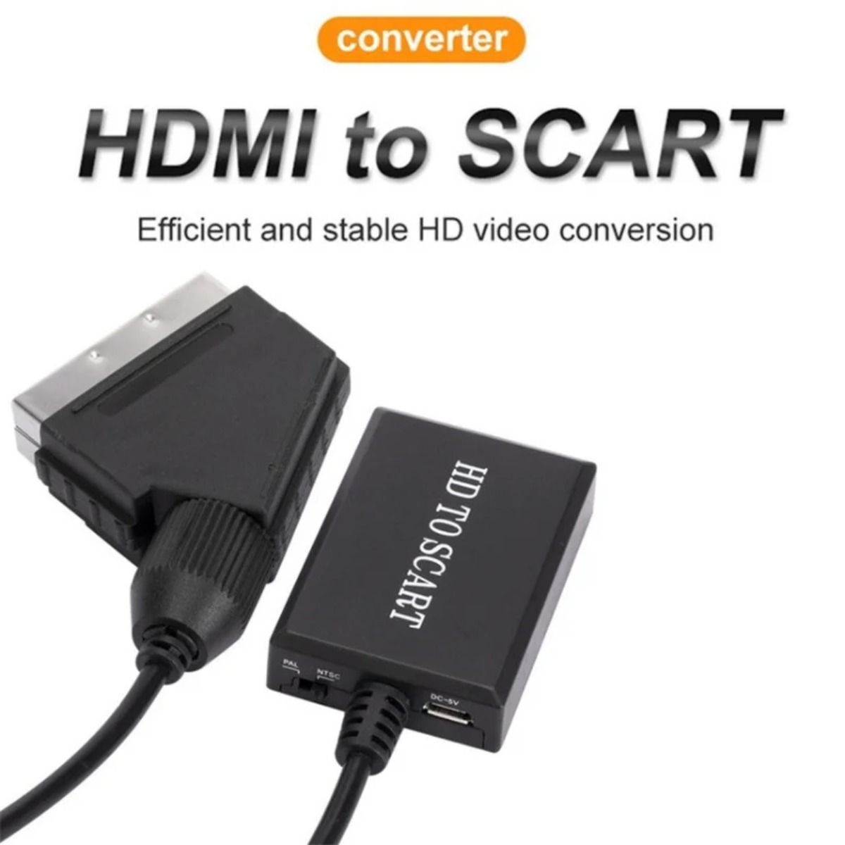 LccKaa 1080P HDMI To SCART Ada - Scart To Hdmi recension och pris