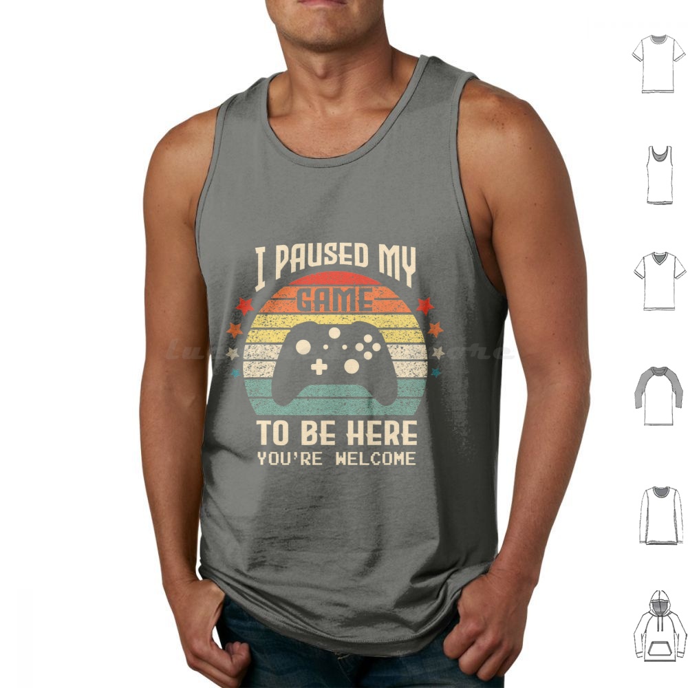 I Paused My Game To Be Here Ga - Retro Gaming Gifts For Men recension och pris