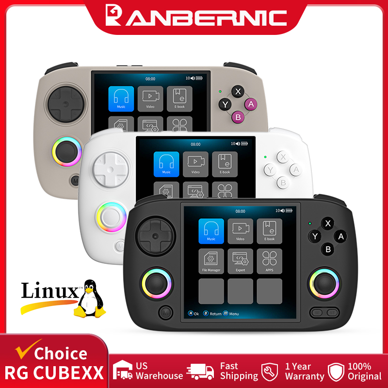 ANBERNIC RG CubeXX Handheld Ga - Retro Gaming Linux recension och pris