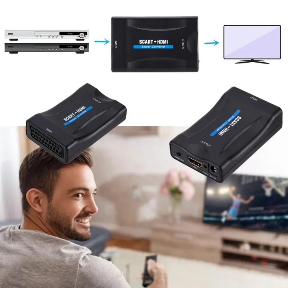 BGGQGG 1080P SCART To HDMI-com - Scart To Hdmi recension och pris