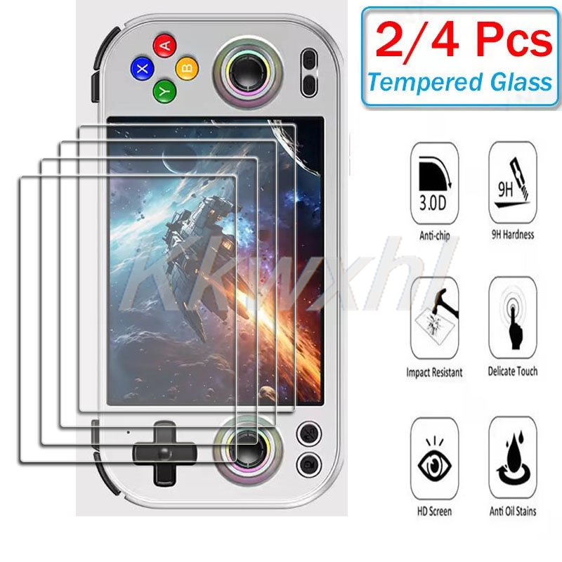 2-4PCS 9H HD Tempered Glass Fo - Retro Gaming Anbernic recension och pris