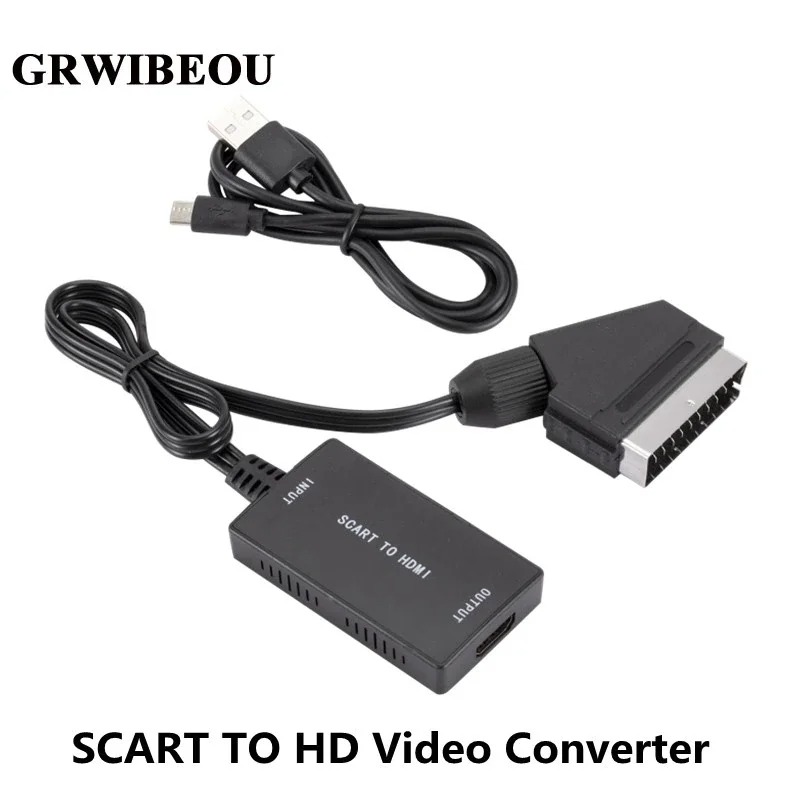 SCART To HDMI-Compatible Conve - Scart To Hdmi recension och pris