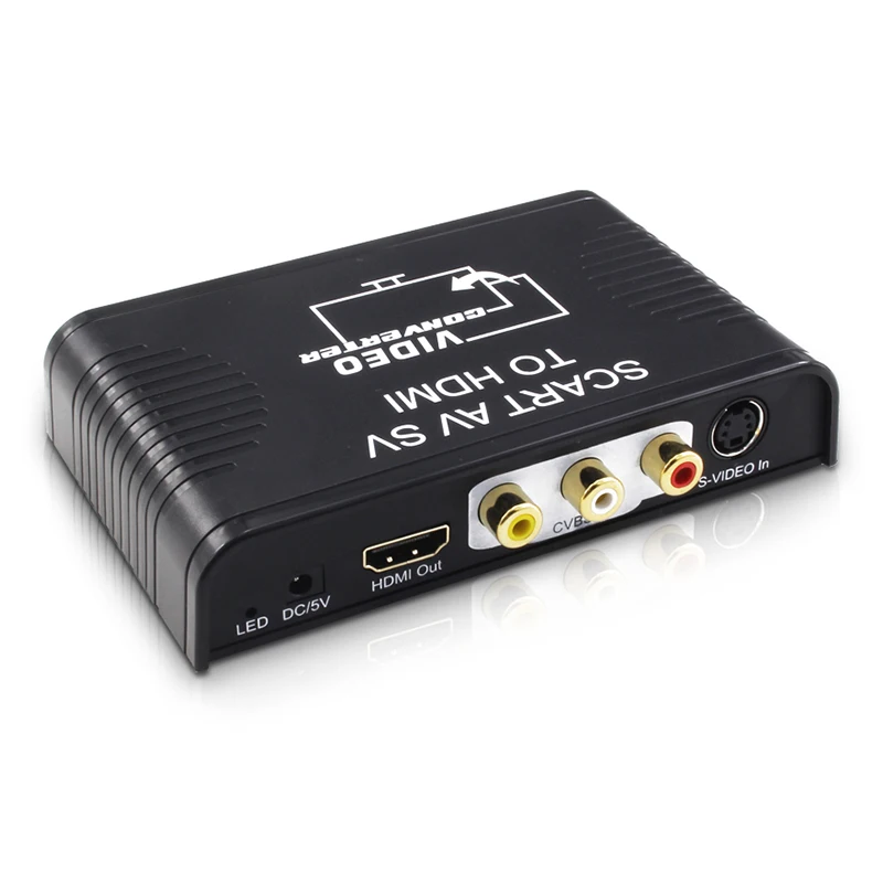 S-Video AV Scart to HDMI Conve - Scart To Hdmi recension och pris