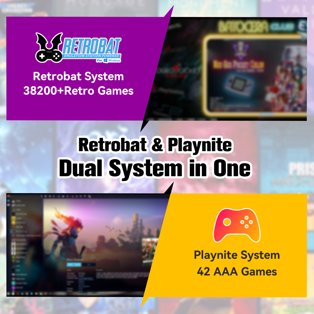 Retrobat & Playnite Retro Game - Retro Gaming Monitor recension och pris
