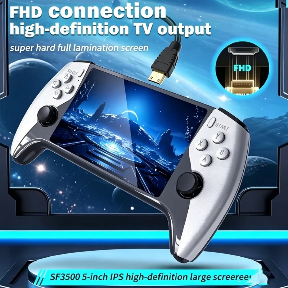 SF3500 5 inch Handheld Game Co - Retro Gaming Nostalgia recension och pris