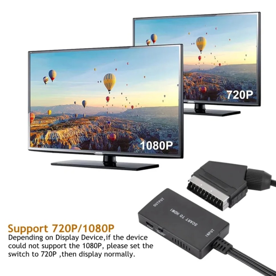 HD1080P SCART To HDMI-Compatib - Scart To Hdmi recension och pris